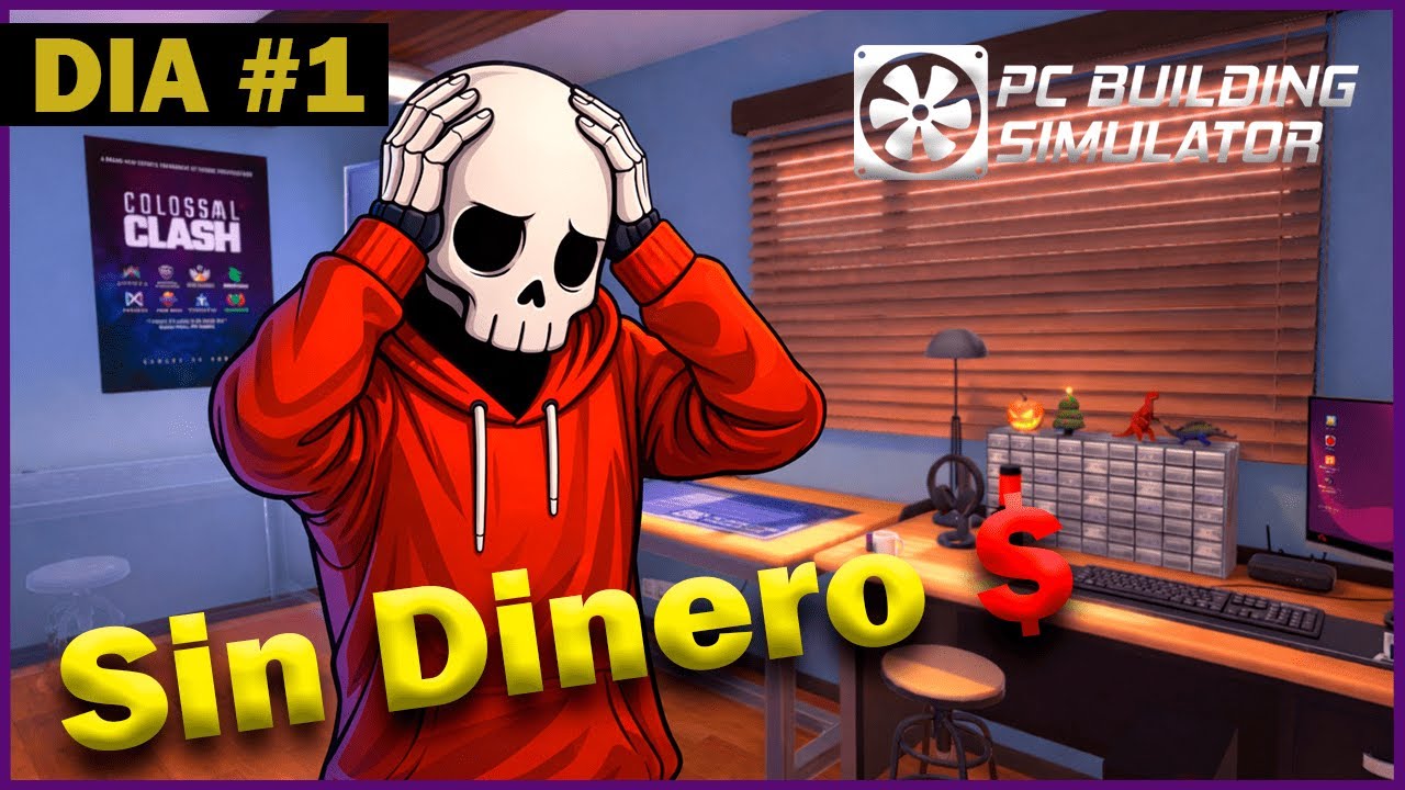 Mi TÍO me dejó su taller… pero SIN DINERO 😭 | PC Simulator #1