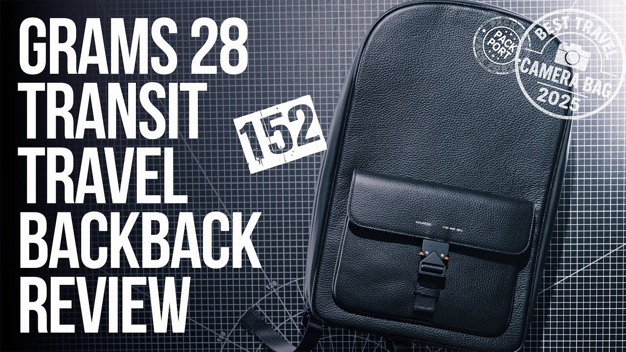Best Luxury Travel Backpack 2025 - Grams 28 - 152 Transit - Review +20% Discount