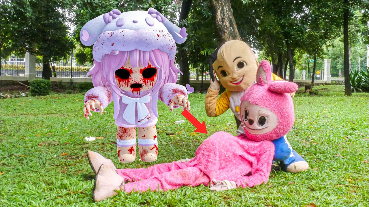 LABUBU H4MIL MELAHURKAN H4NTU MIMI CUCU !!! DRAMA BADUT UPIN IPIN