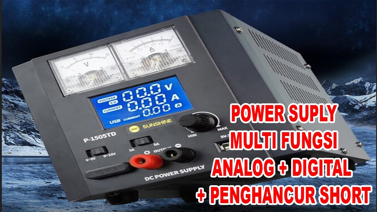 POWER SUPLY 5 AMPERE + PENGHANCUR SHORT