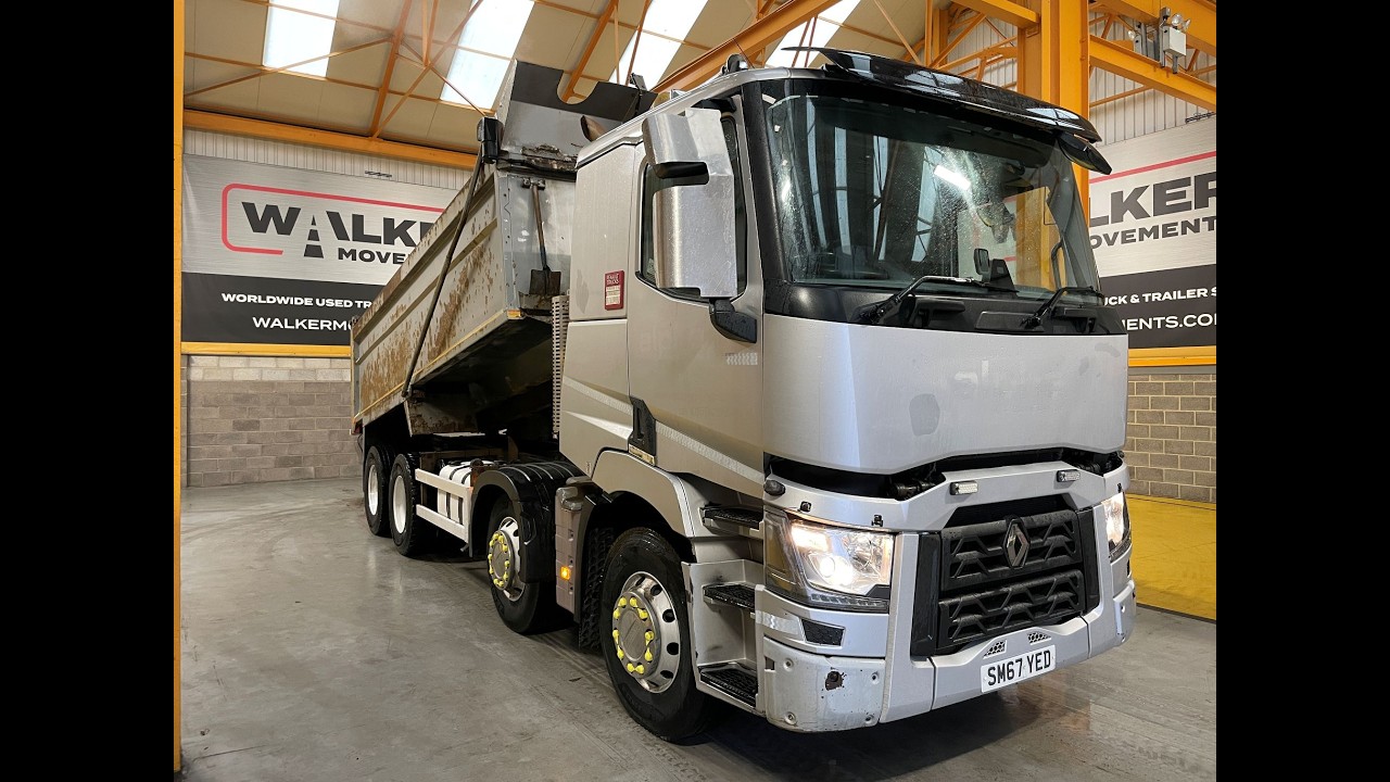 New In Stocklist For Sale: RENAULT C430 *EURO 6* 8X4 STEEL TIPPER - 2017 - SM67 YED
