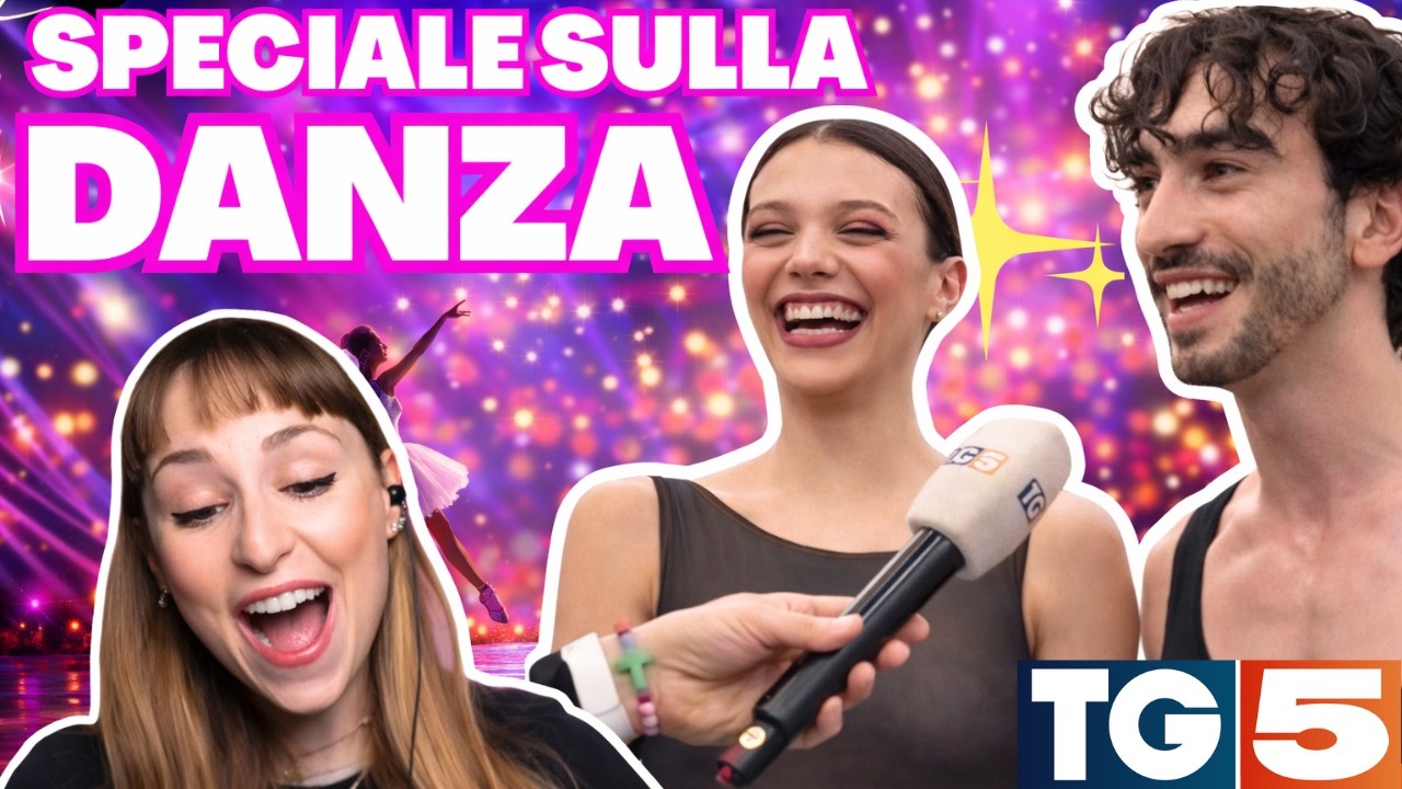 AL TG5 PARLANO DI DANZA?! È SUCCESSO DAVVEROOO* REACTION A SI BALLARE
