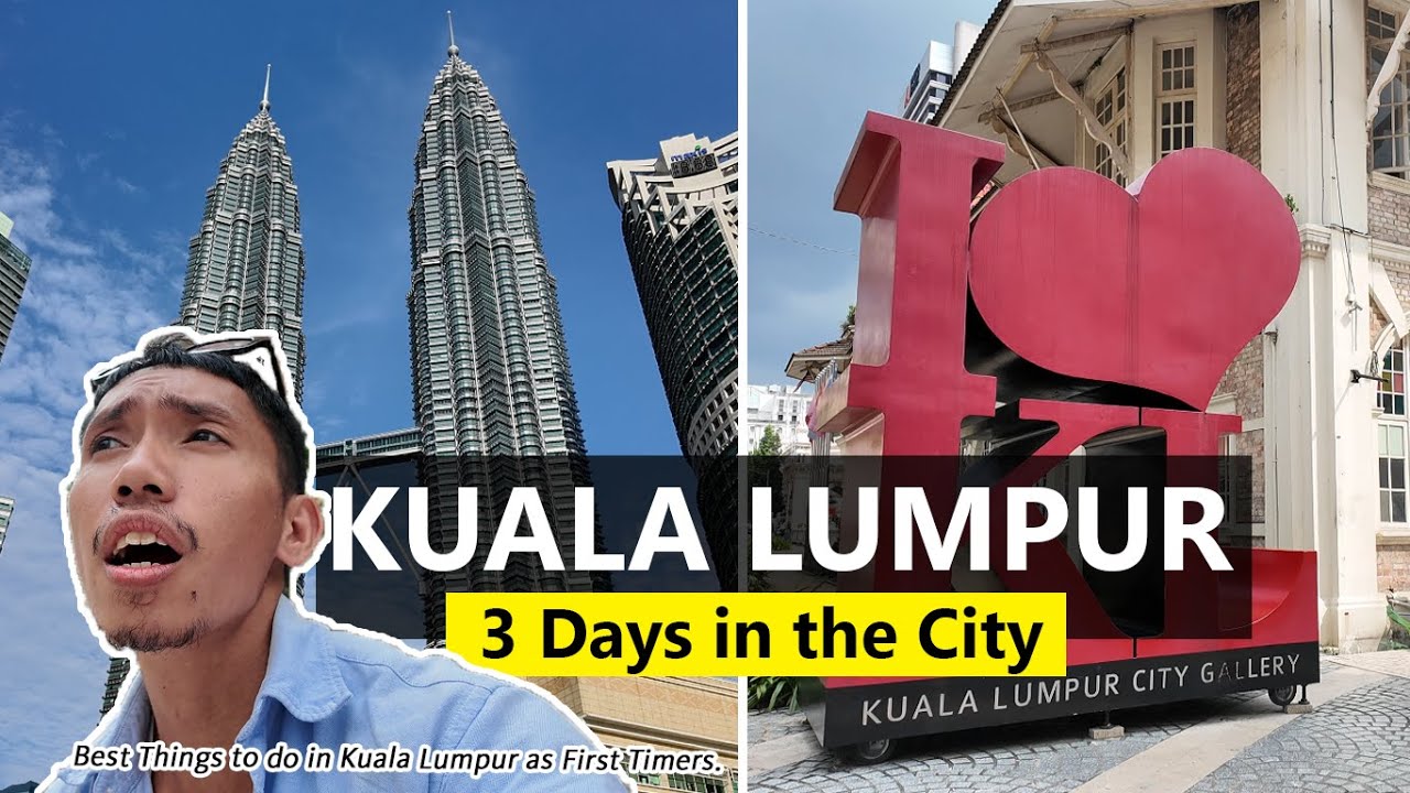 MALAYSIA | Best Tourist Places to Visit in Kuala Lumpur for First Timers. DIY Walking Tour in KL.