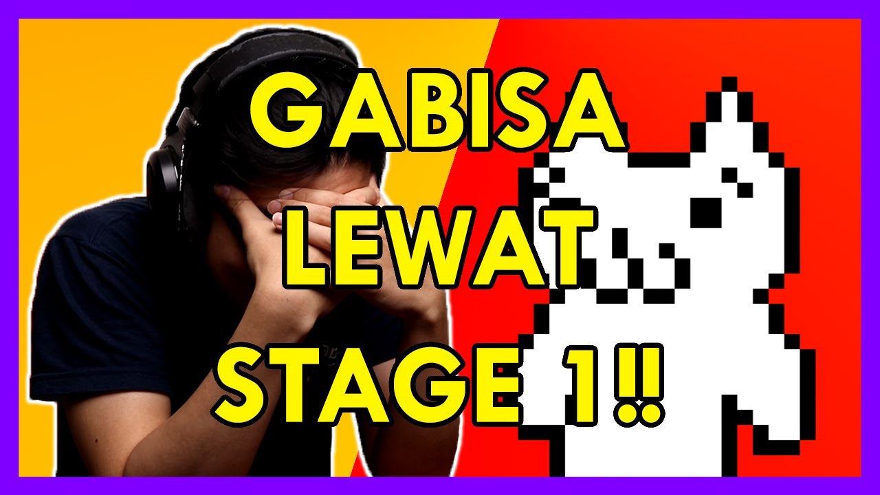 SUPER SUSAH! NYOBAIN GAME CAT MARIO!!