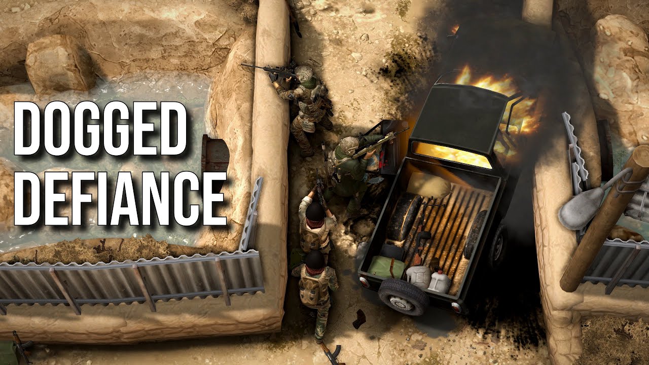 Ground Branch Operatives And Peshmerga Commandos Get Ambushed | Door Kickers 2