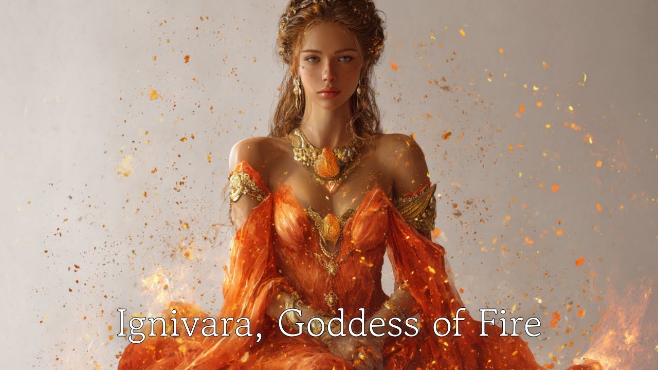 ARVENWAVE - Ignivara, Goddess of Fire 🌿 (Ignivara, Goddess of Fire)  (Eternal Flame of Ignivara) 🌿