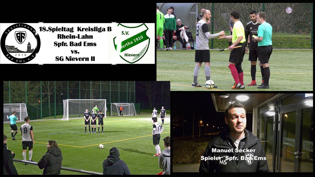 Kreisliga: Das Ende einer 3,5-jährigen Serie! Spfr. Bad Ems vs. SG Nievern II