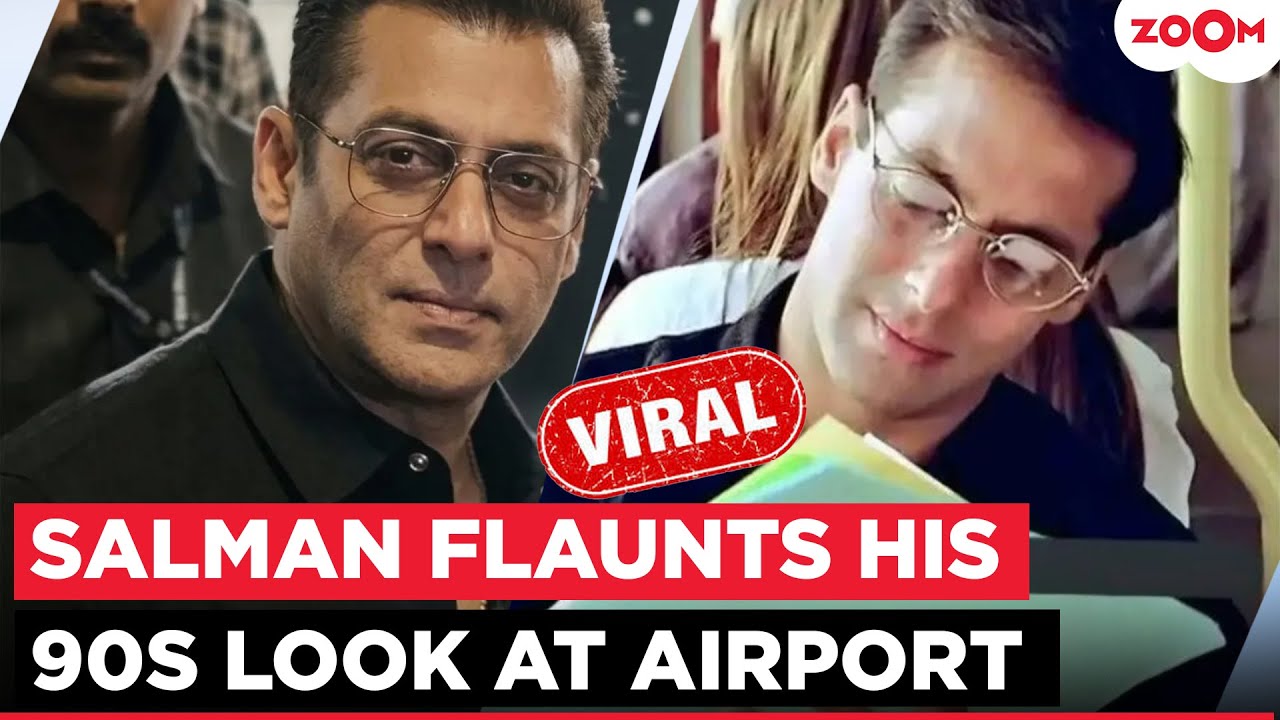 Salman Khan&rsquo;s NEW look at airport SPARKS 90s nostalgia as he heads to Anant Ambani&rsquo;s birthday bash