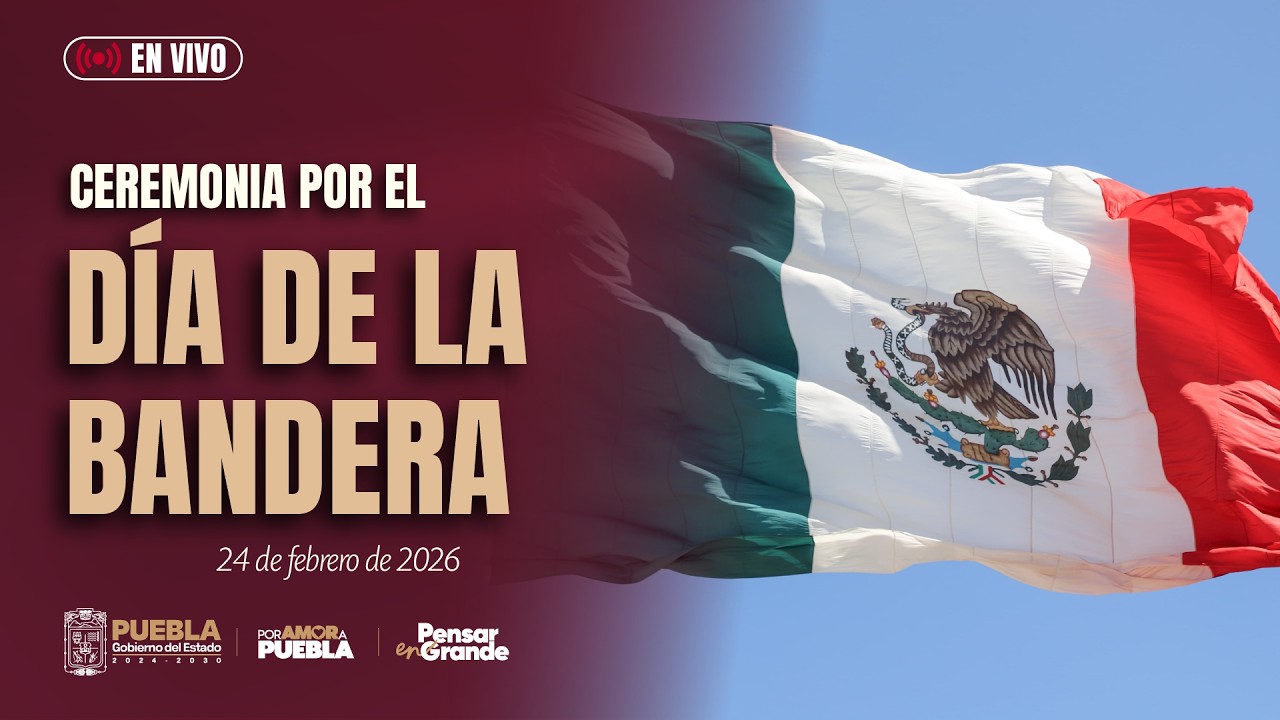 Ceremonia del Día de la Bandera.