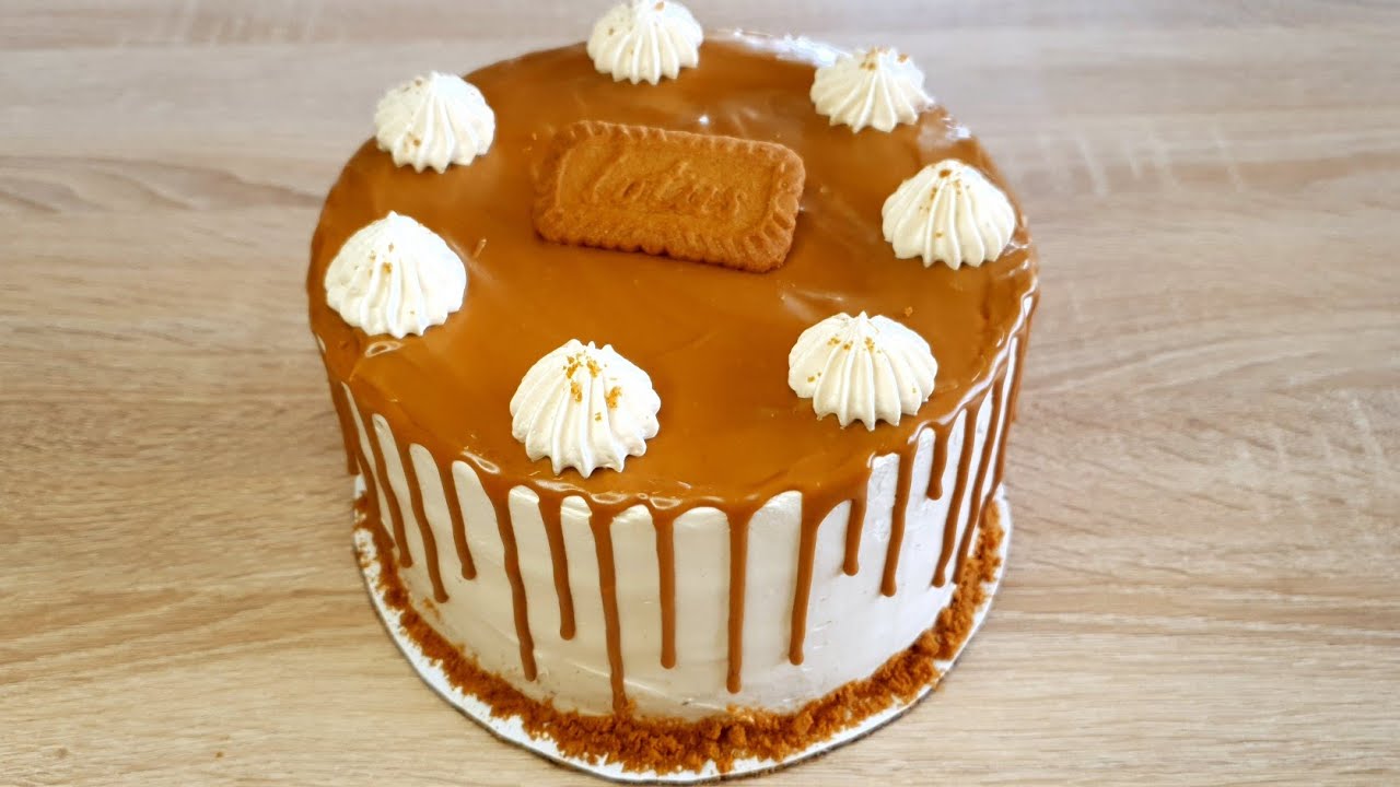 كيك اللوتس بطريقة مميزة وقوام خفيف  Lotus cake recipe