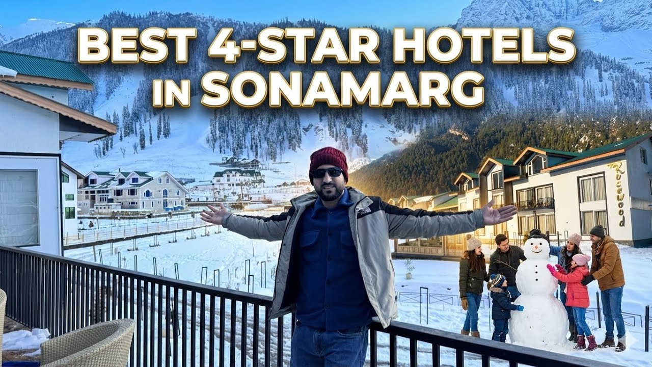 Kashmir Trip : Best 4 Star Hotel In Sonamarg |The Rosewood Sonamarg | #kashmirtrip #rosewoodaonamarg
