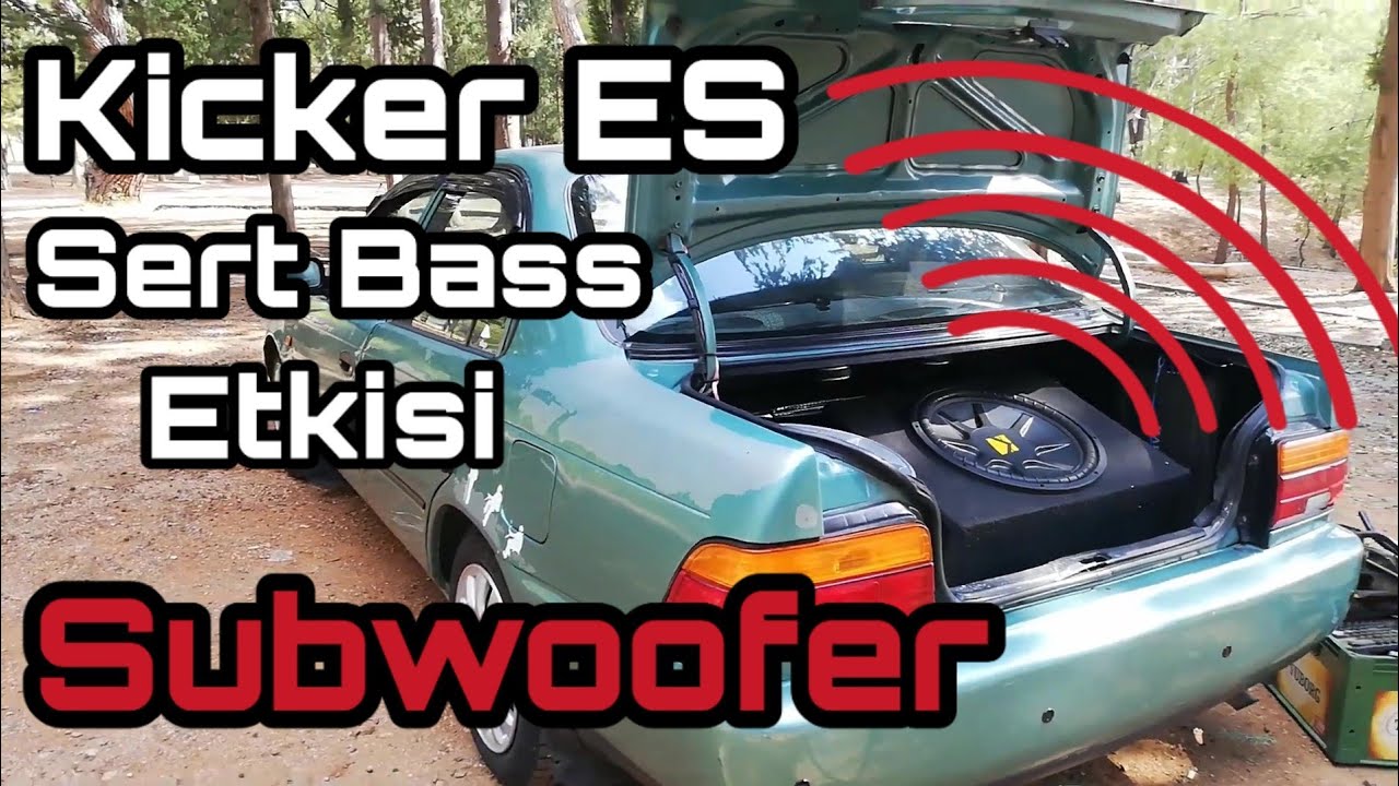 Arabaya devasa Bass(subwoofer) bağladım !