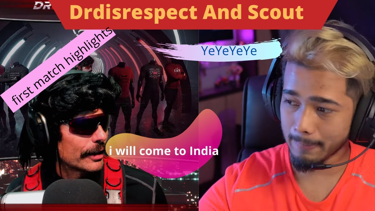 Dr Disrespect And Scout Together |  Most Awaited Collab | 1st Match Highlight