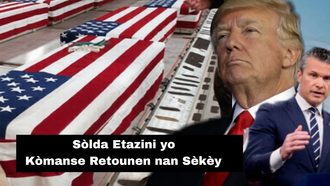 Sòlda lame peyi Etazini yo kite al atake Iran kòmanse Retounen nan Sèkèy - Wayòm Ini ede USA ak BAZ 