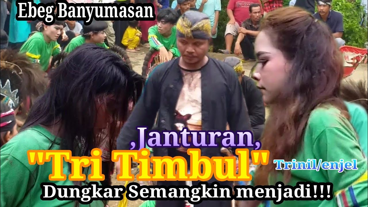 Pesona Janturan!! Ebeg Tri timbul live Caruy karang jambu,