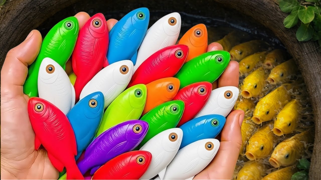 Catch Beautiful Aquarium Fish In Small Pond Baby Turtles, Koi, Guppy, Danio fish, Shrimp, Platy Fish