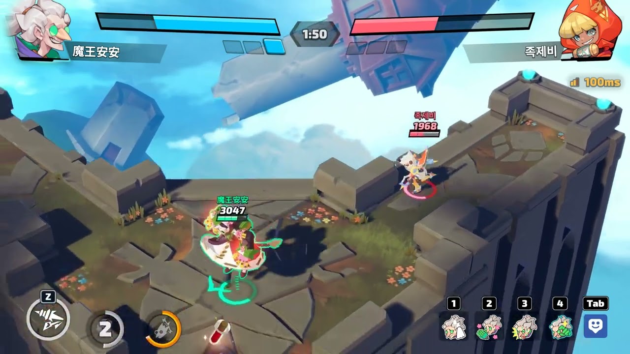 Smash Legends「Duel」- Zeppetta vs Red (1)　【족제비】