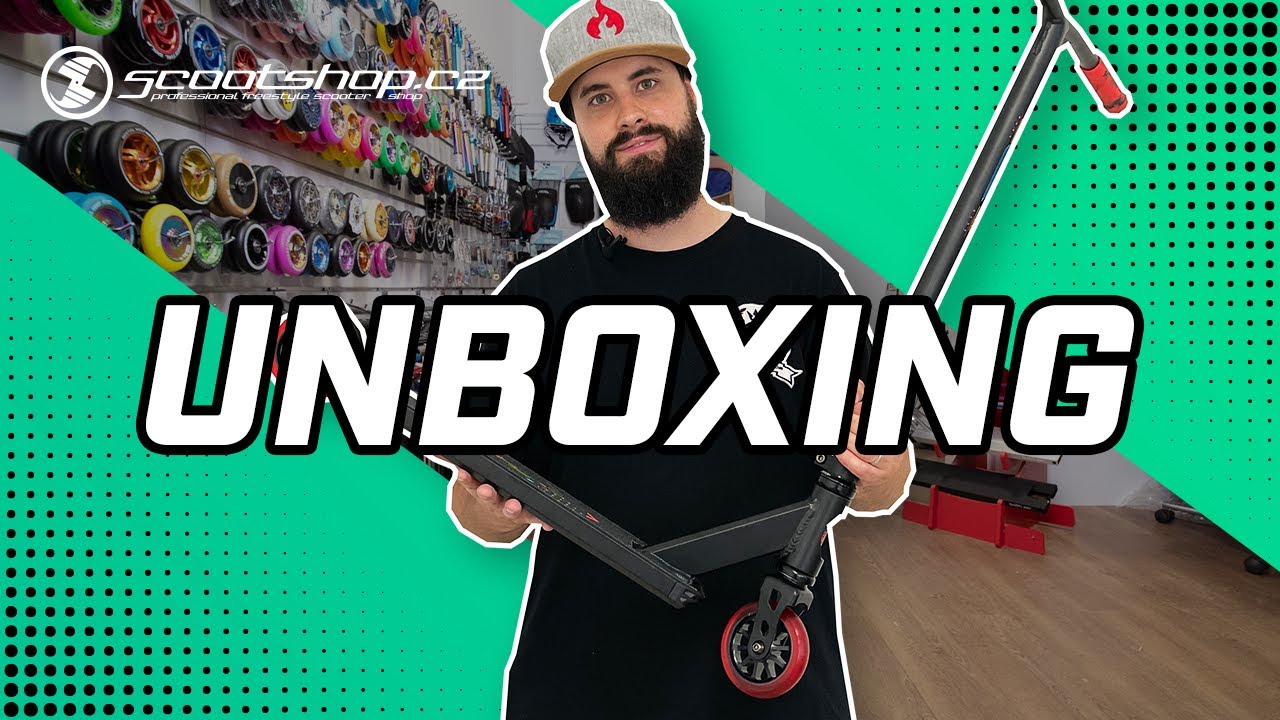 Super koloběžka pro začátečníky! Rozbalujeme Slamm Classic V9