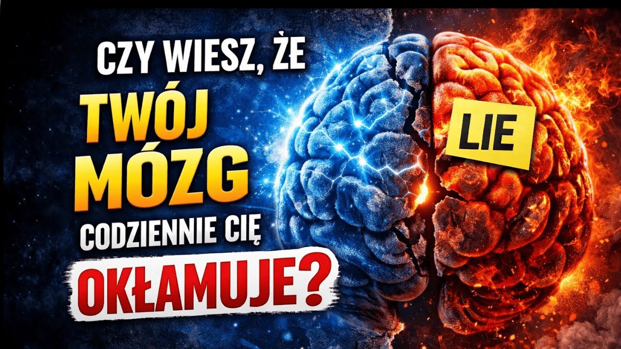 Czy wiesz, że Twój mózg codziennie Cię okłamuje? - Dlaczego Twój mózg Cię oszukuje (każdego dnia)