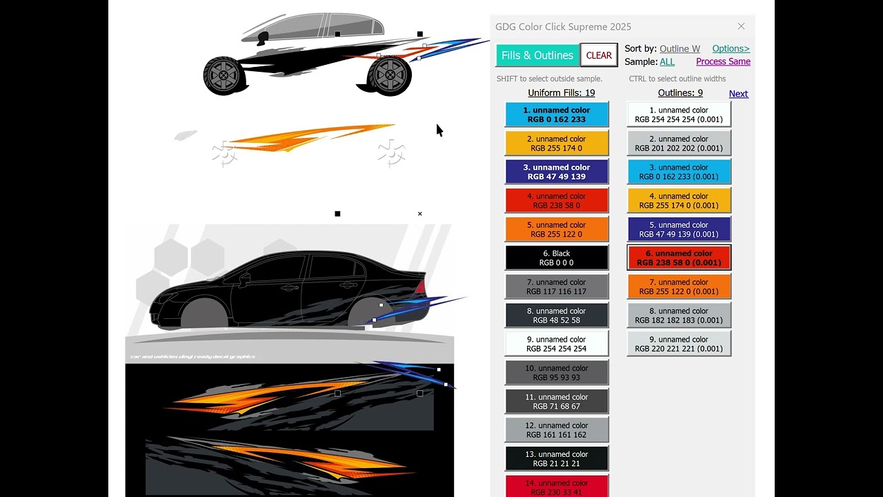 Louder sound: Not just extreme, it's SUPREME! New GDG Color Click Supreme Macro for CorelDraw