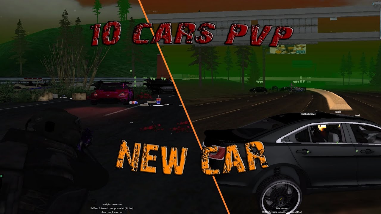 MTA DayZ | InfectionZ | PVP Raro #7 | 10 CARS PVP  |  ROMERO EVENT