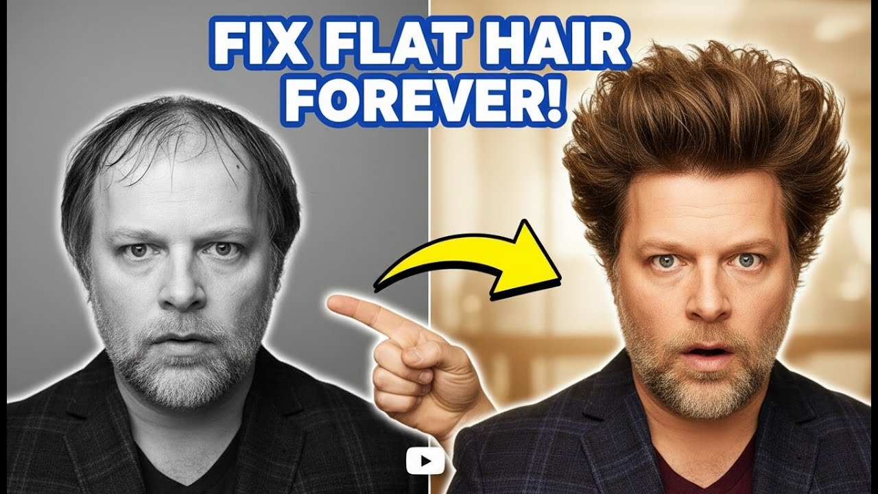 The ONLY Way to Fix Flat Hair