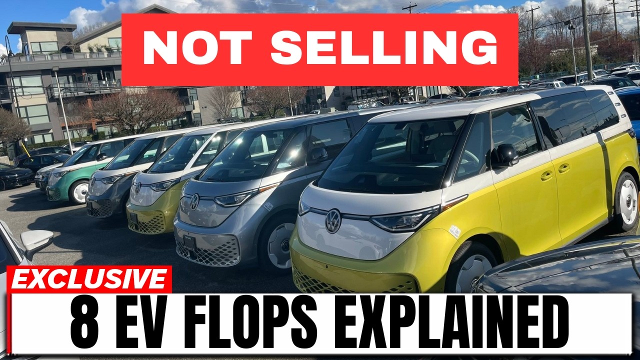 8 Electric Cars Dealers Can't Sell (ROTTING ON DEALERSHIP LOTS)