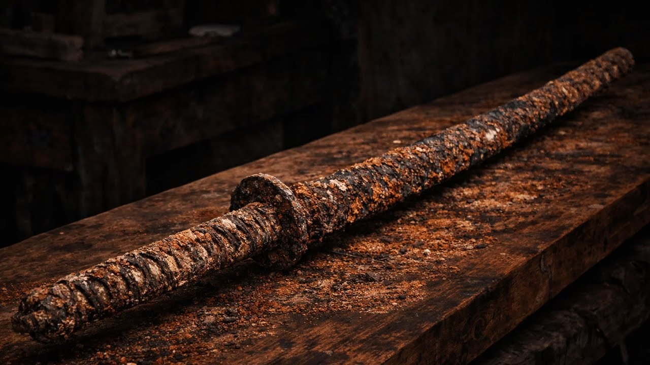 Complete Restoration of a Kamikaze Pilot’s Sword Lost in the Pacific Since 1944