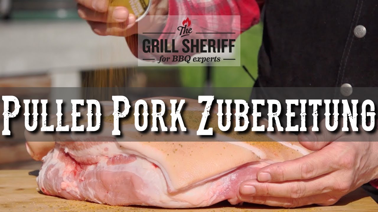 Pulled Pork mit Schweineschulter perfekt zubereiten | Grill Sheriff Grüningen