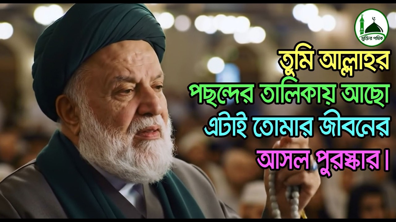 তুমি আল্লাহর পছন্দের তালিকায় আছো—এটাই তোমার জীবনের আসল পুরস্কার।