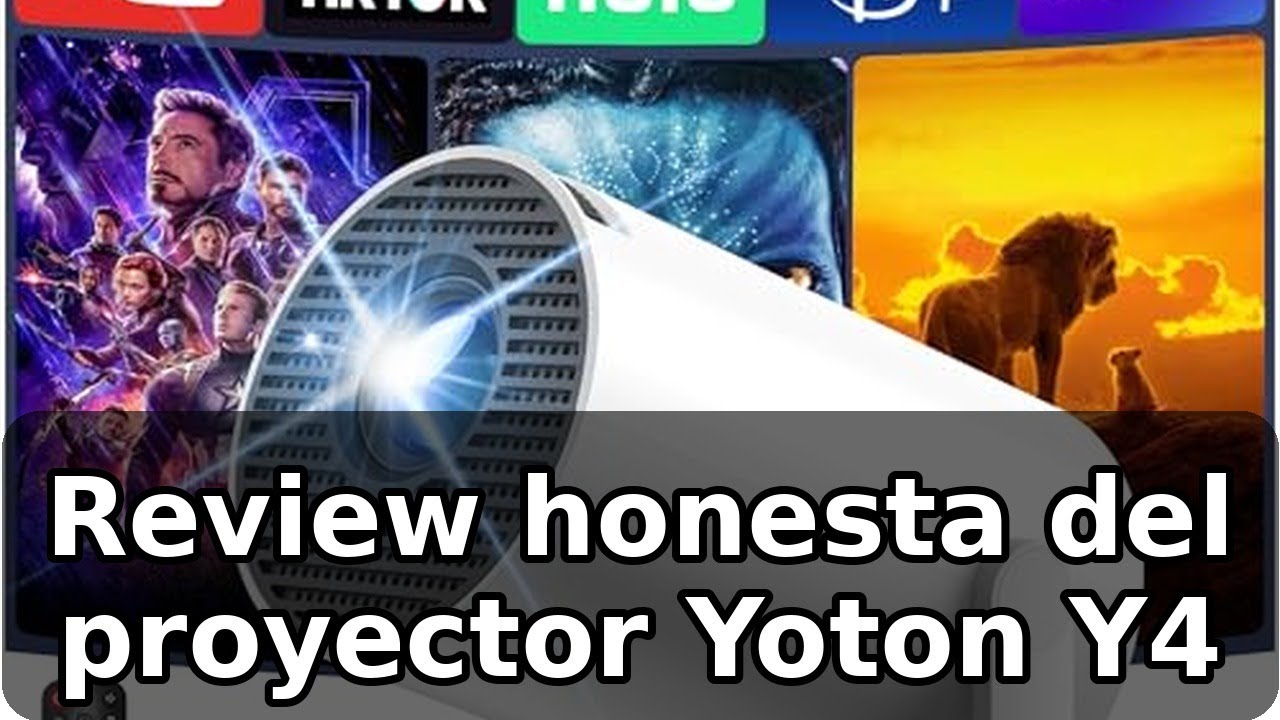 Review completa del proyector YOTON Y4: Android TV, WiFi 6 y 18000 lumenes