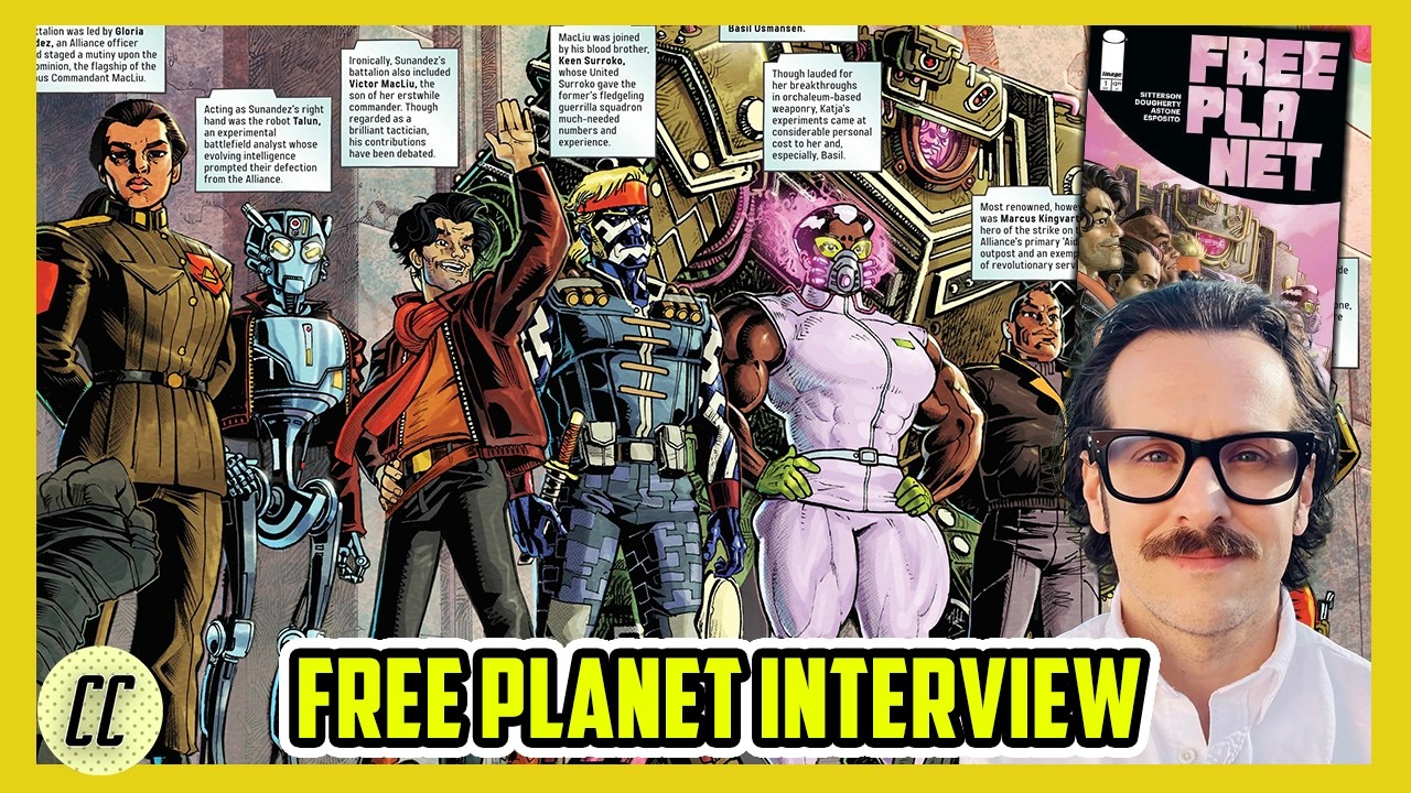 NEW Sci Fi Epic? FREE PLANET | Interview W/Aubrey Sitterson