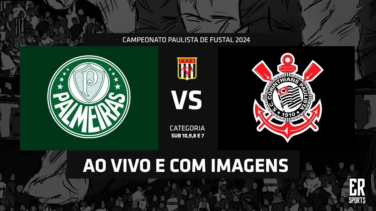 Palmeiras x Corinthians - SUB 10 | 15/06/2024 | AO VIVO | Campeonato Paulista 2024