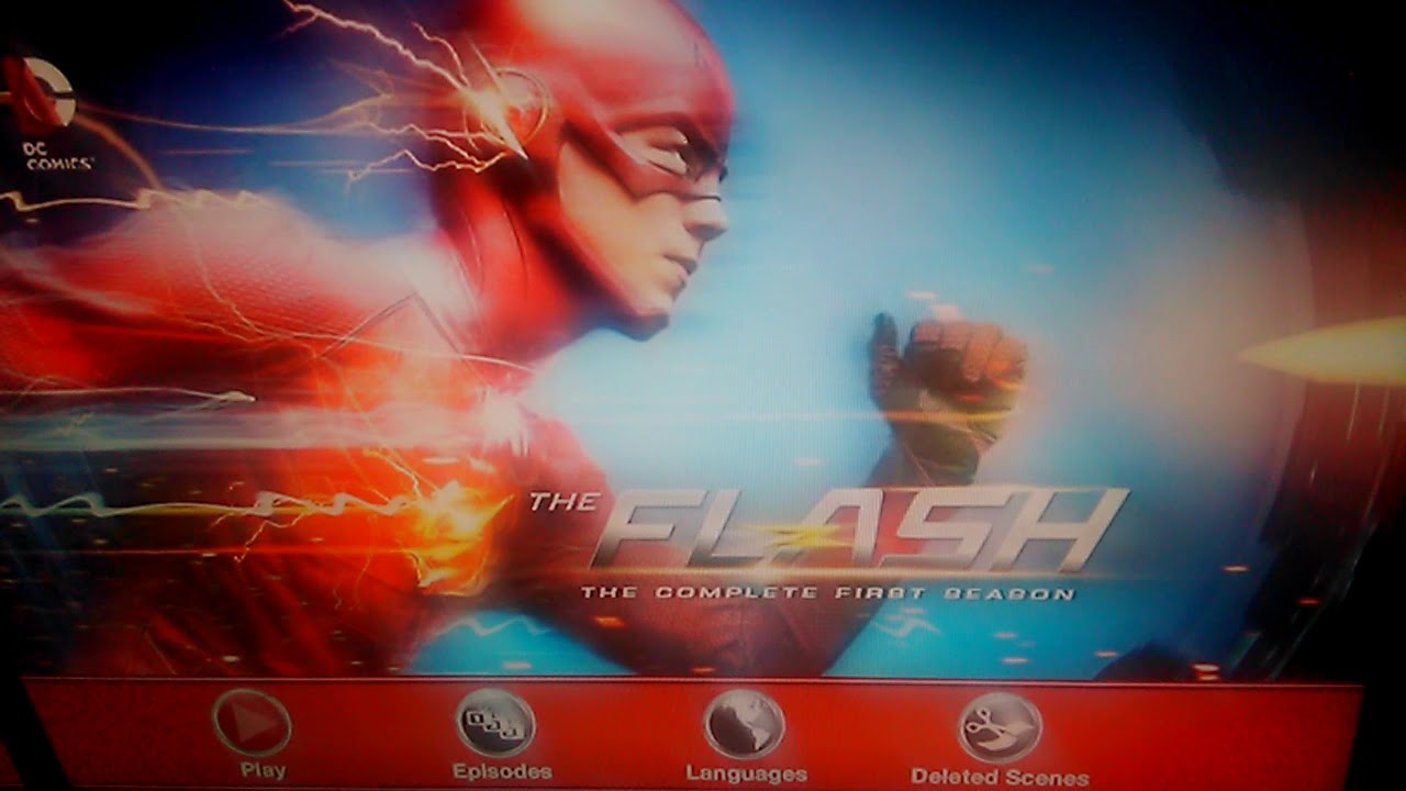 The Flash Season 1 2014 DVD Menu