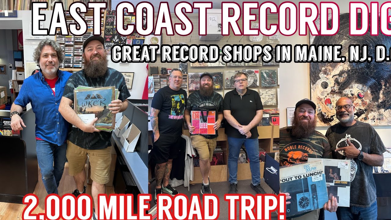 East Coast Record Dig! Amazing Shops, and Records Found!