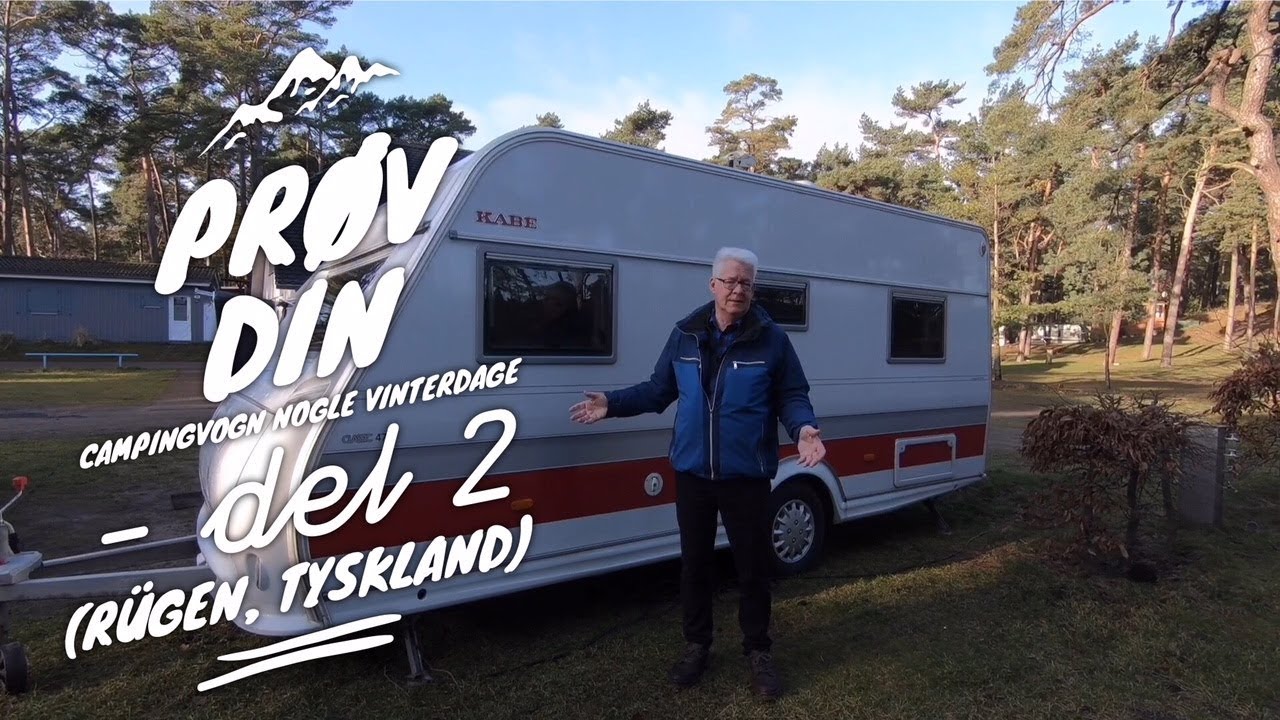 Prøv din campingvogn nogle vinterdage - del 2 (Rügen, Tyskland)