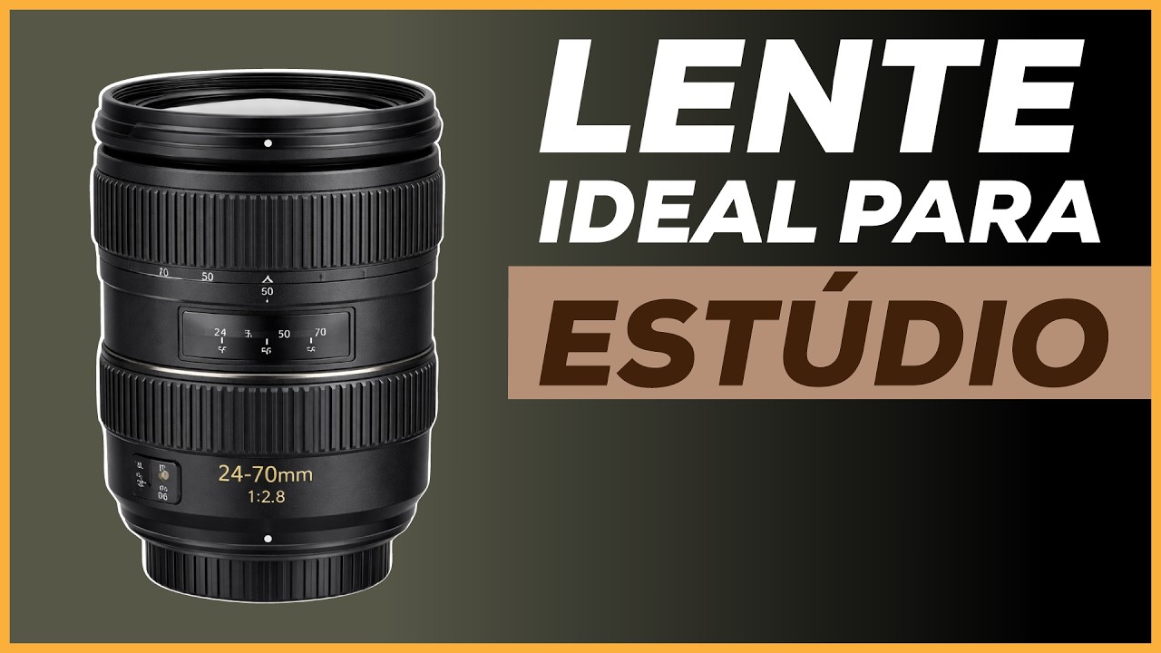 Qual a Melhor LENTE para Ensaio em Estúdio?