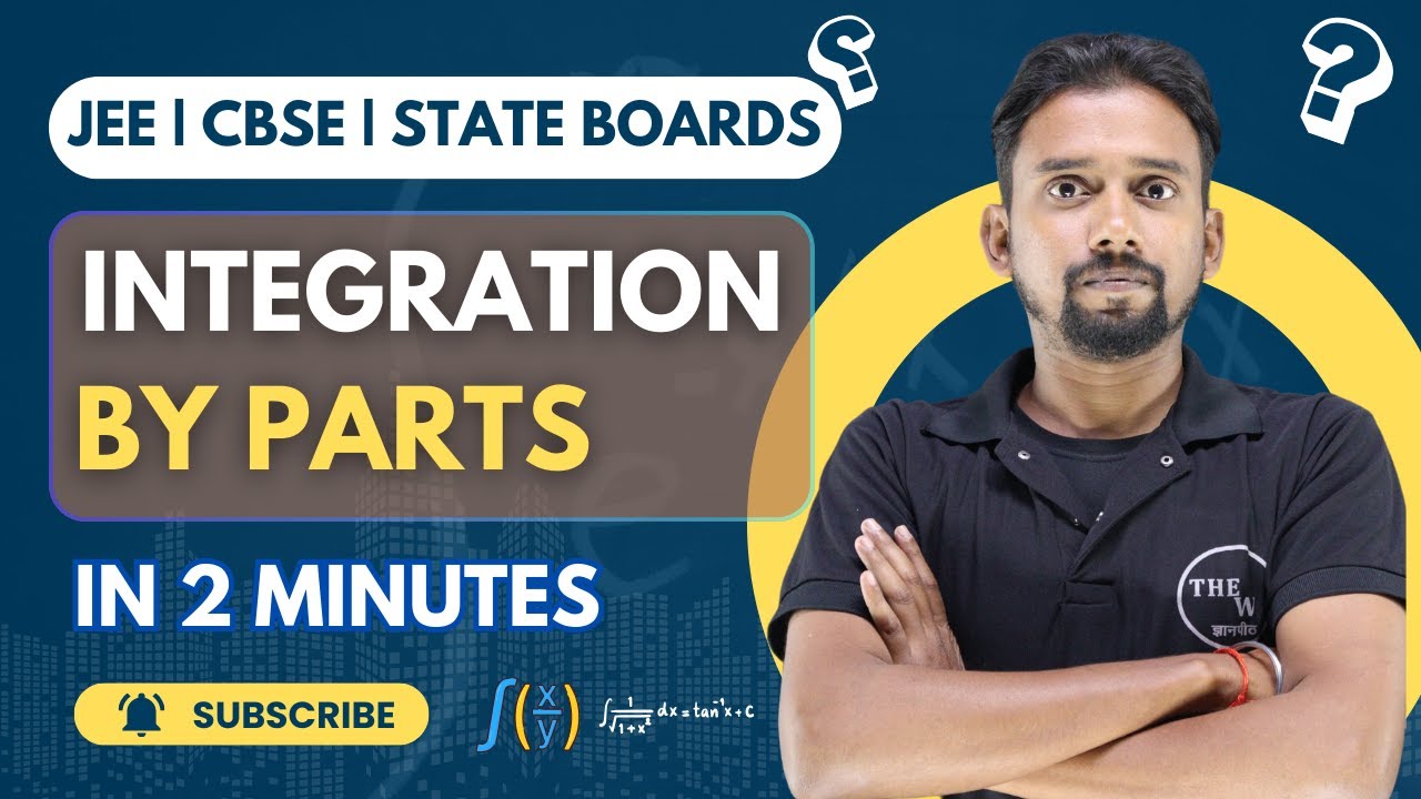 Integration By Parts in 2 Minutes : Short Trick for JEE & NEET Aspirants! | Vivaan Sir #math #jee