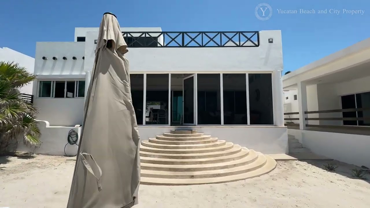 Casa Kukulkan, Oceanfront In Chelem!