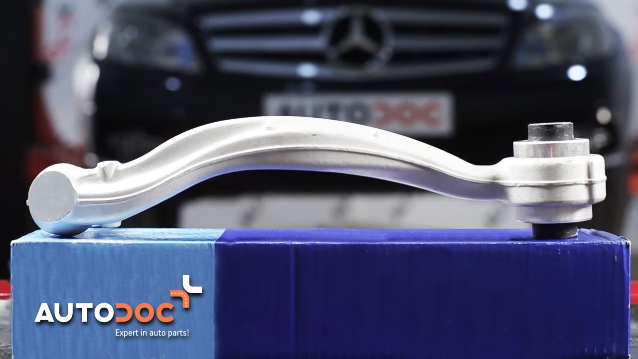 Wie MERCEDES-BENZ C W204 Querlenker vorderen wechseln [AUTODOC TUTORIAL]