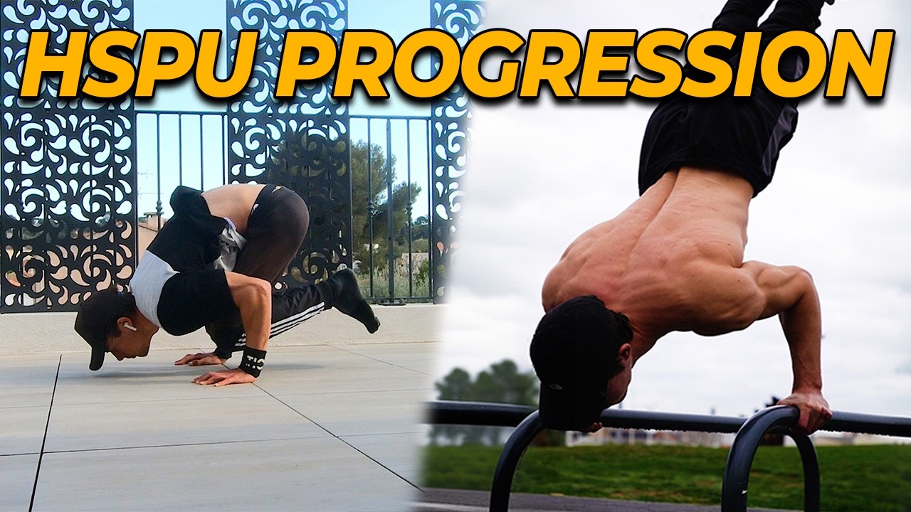 HANDSTAND PUSH UP  from Zero to Hero - 2 years Calisthenics Transformation