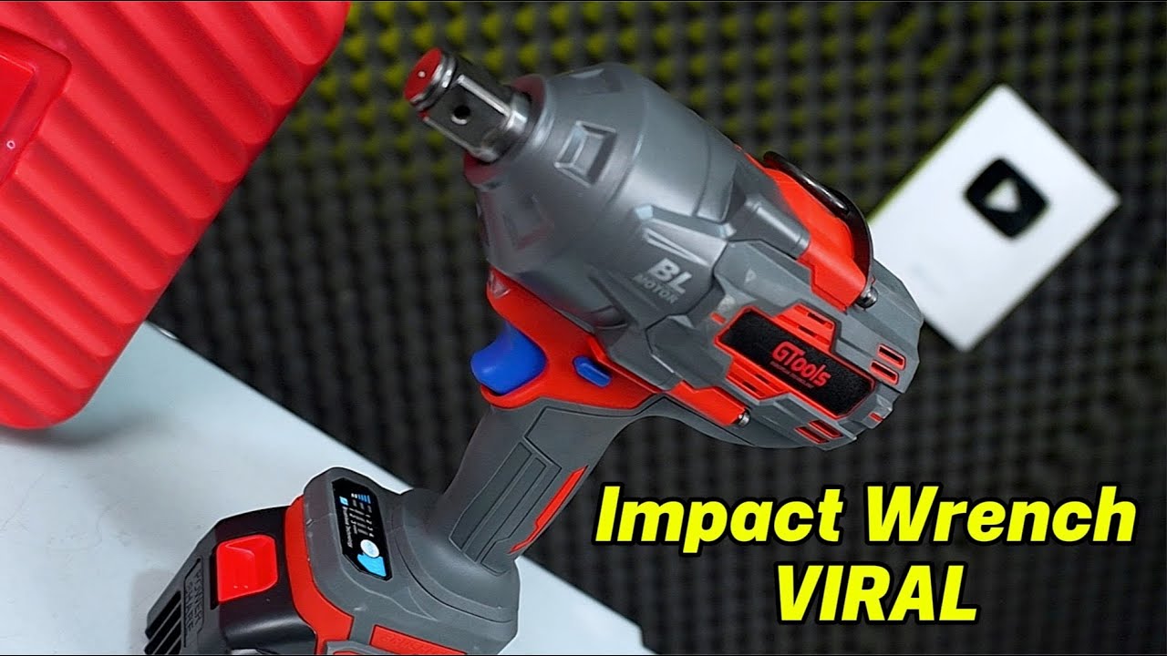 Murah 1,2 Juta Full Set GTools Impact Wrench GT80 Pro Series