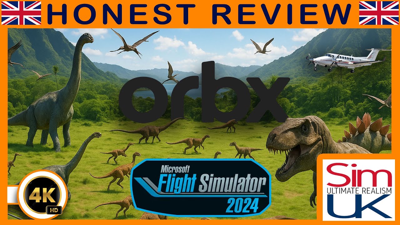 Honest ORBX Jurassic World Archipelago Review (MSFS24)  Microsoft Flight Simulator 2024