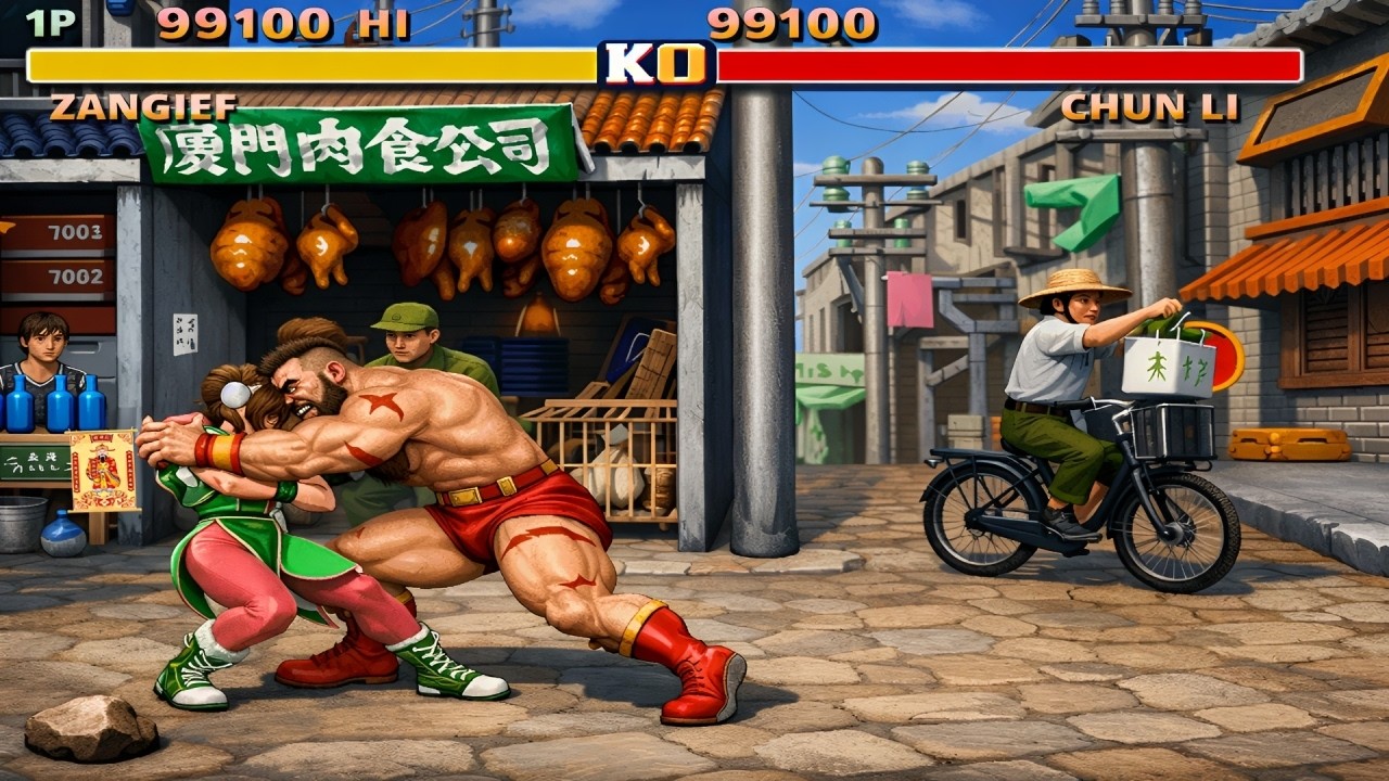 Street Fighter ii Champion Edition Zanguief