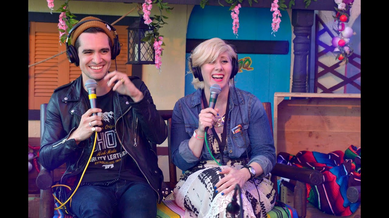 Panic! At The Disco Interview at KROQ Weenie Roast Y Fiesta 2015