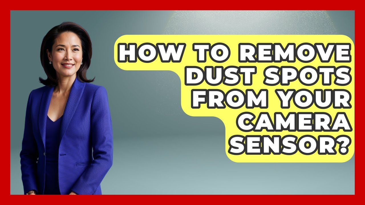 How To Remove Dust Spots From Your Camera Sensor? - Image Review Studio