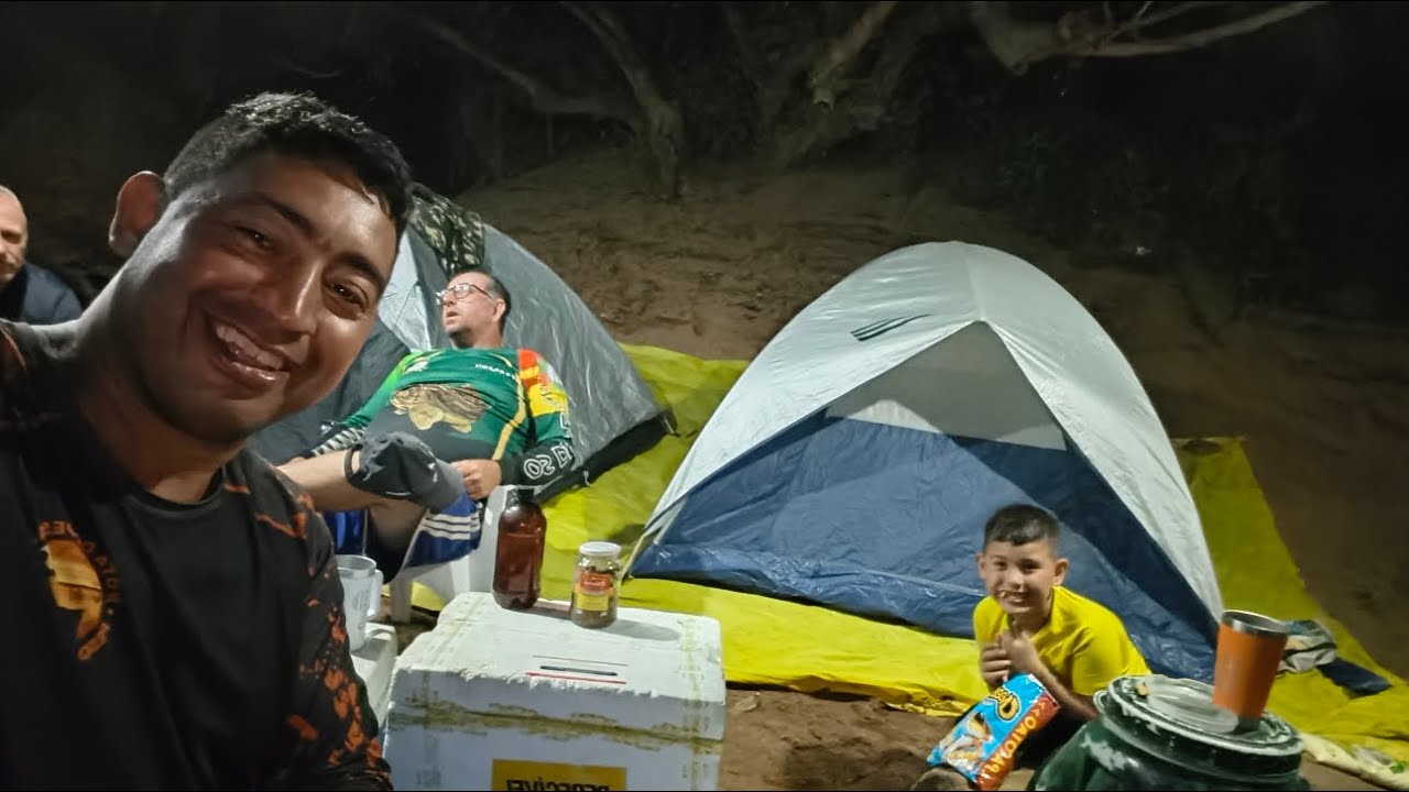 Segundo dia da nossa expedição rio cadeia e rio caí....