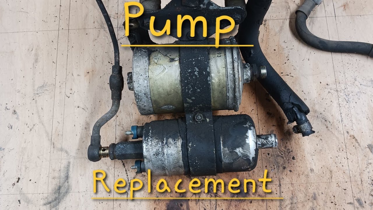 Fuel pump replacement for a 500SEL part 1