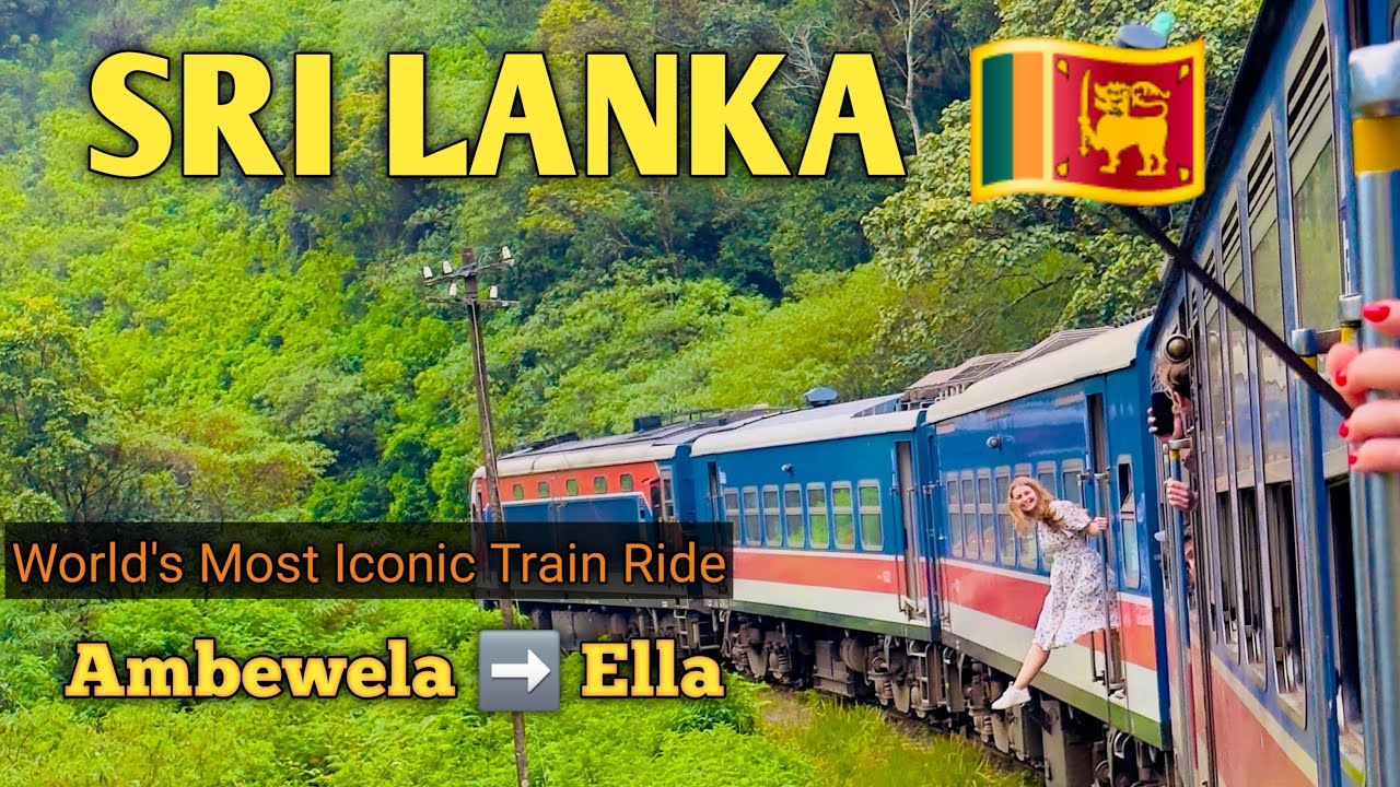 Ambewella to Ella Train Journey 🇱🇰 | Nuwara Eliya Tea Plantation