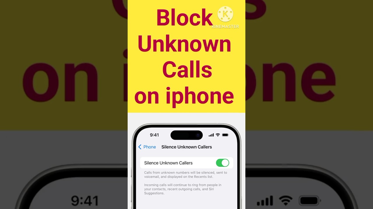 how to block unknown numbers on iphone | how to block unknown numbers on iphone #bbctecno